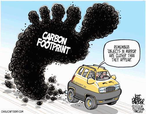 Carbon Footprint Close Behind